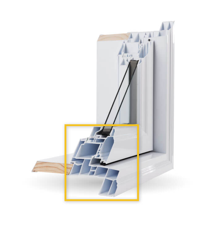 Awning Windows - Multi-Chamber Construction