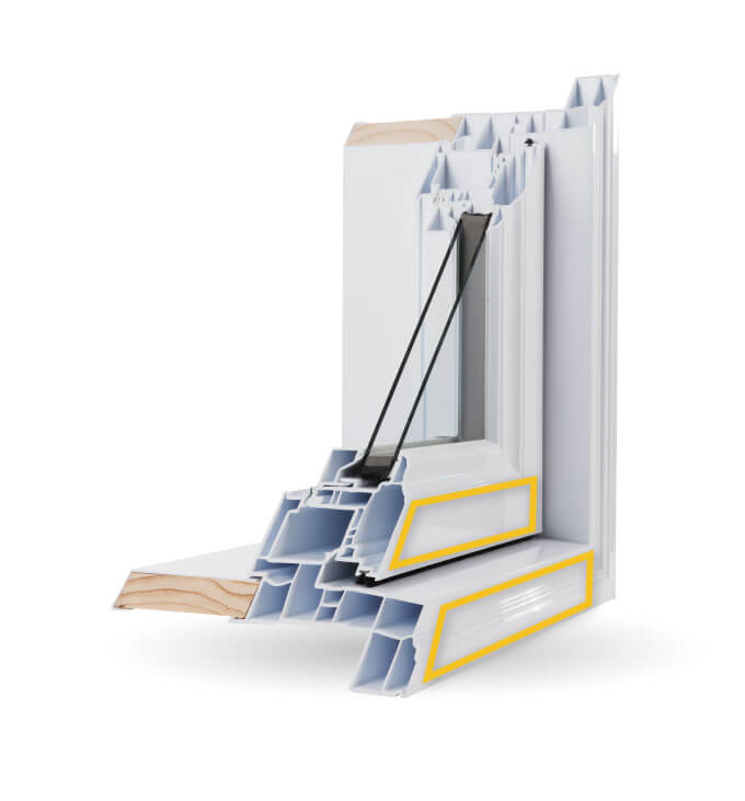 Casement Windows - High Gloss Finish