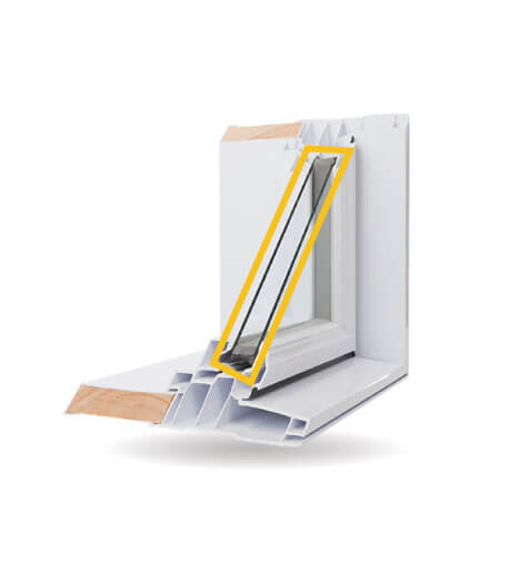 Custom Shaped Windows - Double-Glazed Low-E Argon Gas