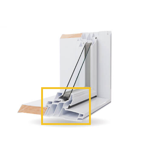 Custom Shaped Windows - Multi-Chamber Construction