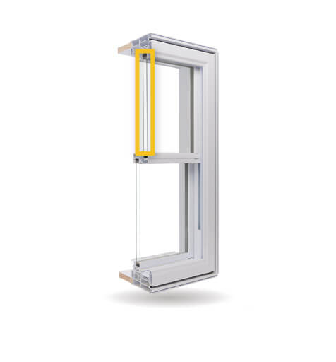 Double Hung Windows - Double-Glazed Low-E Argon Gas