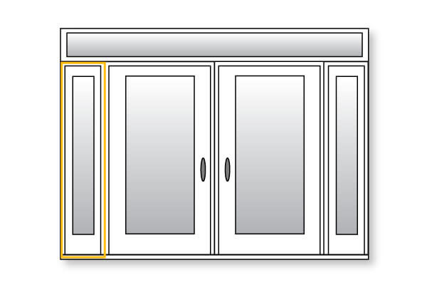 Steel Entry Doors - Sidelite Option