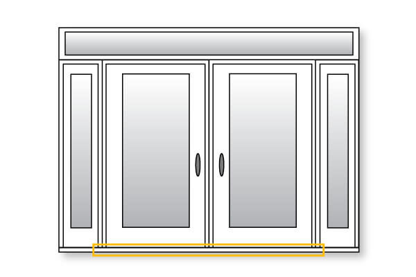 Steel Entry Doors - Threshold