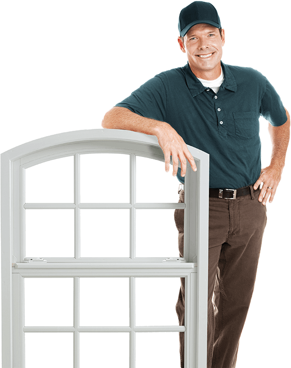 Professional windows installer with pvc window