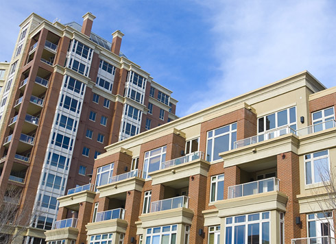 A condominium with Verdun windows installed