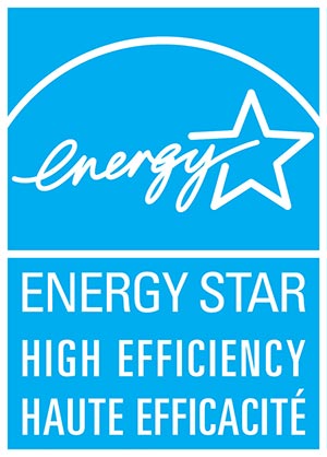 Energy Star® Rated High Efficiency